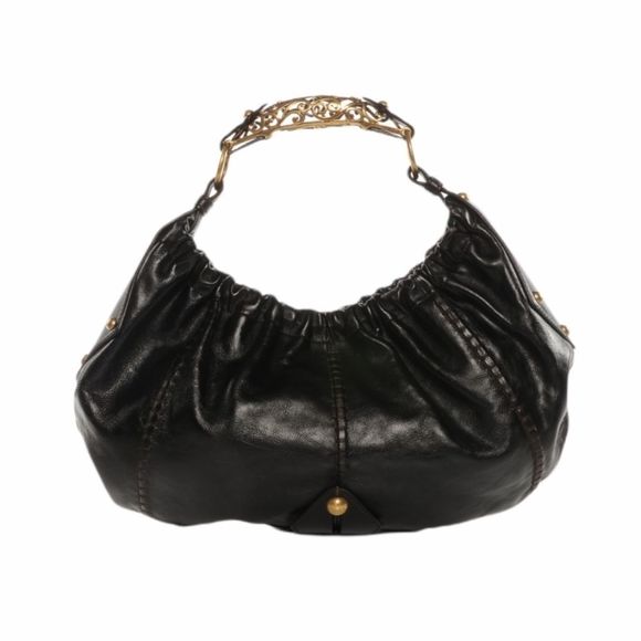 Yves Saint Laurent Black Hobo Bag - Picture 1 of 8